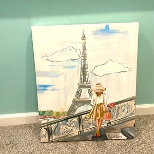 Paris hanging pictures